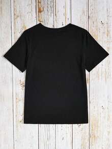 Women T-Shirts - Black - View 2