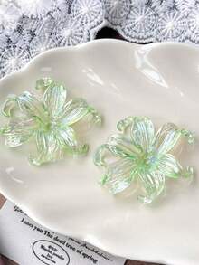 30 hạt trang trí hình hoa diên vĩ mạ vàng, vật liệu thủ công tự làm để trang trí bút, đồ thủ công mỹ nghệ, phụ kiện tóc và các phụ kiện độc đáo khác. - Pha màu - Xem 5