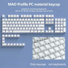 Bokawz MAO Crystal Cat Ear Keycap, Side-Engraved, Opaque Font, PC Dual-Shot Injection Molded, PC+ABS Material, MAO Height, Jelly Pudding, Compatible With 6.25U Spacebar 61 63 64 68 75 81 84 87 98 99 100 104 108 - View 14