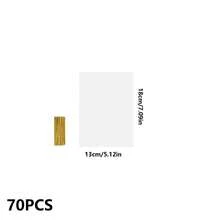 35/70 túi bóng kính kèm dây buộc xoắn vàng, túi nhựa OPP trong suốt dùng để trưng bày quà tặng, quà lưu niệm tiệc tùng, quà cưới và quà sinh nhật. - Xem 17