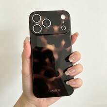 Ốp lưng điện thoại cao cấp kiểu retro màu hổ phách Ins dành cho iPhone 17ProMax/17Air/17/16ProMax/Apple 15 Mới 14/13 Ốp mềm toàn diện Chống rơi 16Pro Bảo vệ 12 - màu nâu - Xem 4