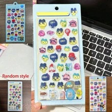 Tamagotchi 1pc Topical Songzi Dropping Adhesive Stickers, Cute 3D Retro Electronic Pet Stickers, Suitable For Decorative Handbooks, Water Cups, And Scrapbooks (Stochastic Style) - Multicolor - View 10
