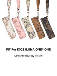 1件裝適用於 IQOS ILUMA ONE/ILUMA I ONE/新 Iluma I One 系列通用保護套 PU 皮革套 + TEREA 20 顆收納袋 PU 皮革材質 柔軟掛繩 皮革保護套 防摔 防刮 防撞 耐磨 精確開孔 中性保護套 輕量一體式收納盒 便攜時尚配件 商務休閒必備 保護收納盒 送禮自用 - ILUMA ONE/i ONE 皮套 - 查看 2