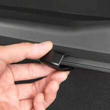 Foldable Invisible Door Storage Hook - Black Car Storage Device, Suitable For Most Vehicles, Lightweight And Durable Design, With A Sturdy Grip, Space Saving Door Panel Hook, Suitable For Car Interior Accessories, Car Storage Devices, Sturdy Hook Structure, Essential Items On The Road, Invisible Storage Device - 2pcs - View 5
