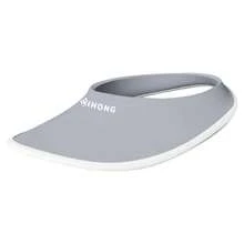 1pec Fashion Empty Top Sun Visor For Women, Summer Outdoor Anti-UV Sun Hat, Breathable All-Match Sunshade Cap Wholesale 3JMR - 灰色 - 查看 5