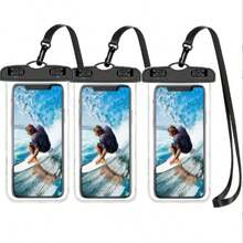 3/1 Packs - Waterproof Phone Pouch, Waterproof Cell Phone Dry Bag, Compatible With Iphone 15/14/13 Pro Max Plus Cellphone Up To 7.0'' Large Waterproof Phone Case - Multicolor - View 1