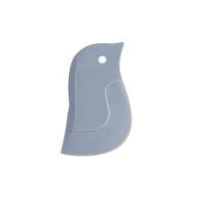Pengikis Papan Minyak, Pengikis Lembut Penguin, Pengikis Dapur Rumah Tangga untuk Noda Minyak dan Kue, Alat Dapur Kecil - Grey - View 9