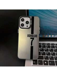 [24h Versand aus DE/FR/ES] Handyhülle mit Ronaldo Trikotnummer Grafikdesign Kompatibel mit iPhone 11-17Pro Max,  S21-S26 Galaxy,  13-15 Ultra, rutschfeste modische sturzresistente weiche TPU-Schutzhülle, perfektes Geschenk für Jungen und Mädchen für jeden Anlass - 1 Stück - Übersicht 7