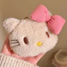 SANRIO 1个Hello Kitty毛绒头吊坠,可爱卡通动物玩偶包包挂饰,柔软填充玩具,送给女孩、女士和儿童的礼物 - 彩色 - 查看 12