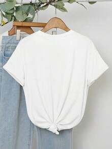 Women T-Shirts - White - View 2