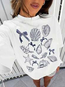 Women T-Shirts - White - View 8