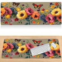 1pc Sunflower Theme - A Simple And Fresh Design. Features A Meticulous, High-Density Lock-Stitch Edging Process That Effectively Prevents Edge Curling, Delamination, Or Fraying. The Colors Are Vibrant And Long-Lasting, Remaining Fade-Resistant Even A - F - View 1