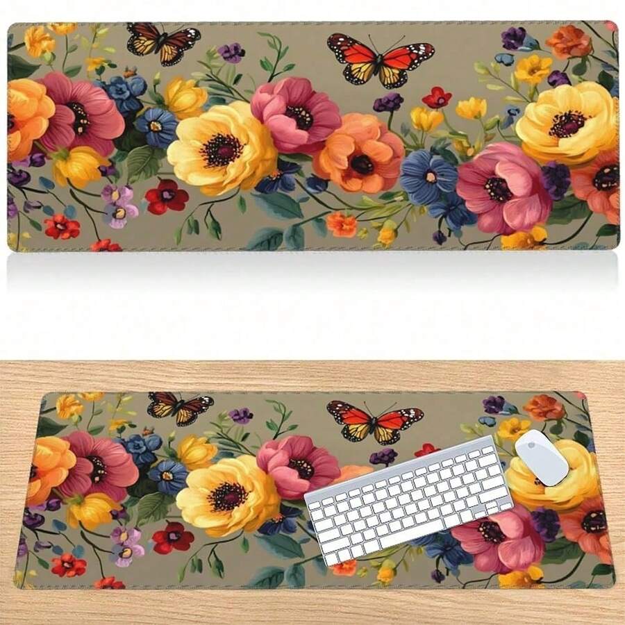1pc Sunflower Theme - A Simple And Fresh Design. Features A Meticulous, High-Density Lock-Stitch Edging Process That Effectively Prevents Edge Curling, Delamination, Or Fraying. The Colors Are Vibrant And Long-Lasting, Remaining Fade-Resistant Even A - F - View 1
