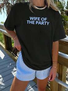 Women T-Shirts - Black - View 1