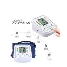 Kit Monitor Presión Arterial Oximetro Termometro Temperatura - Blanco - Ver 2