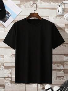 Men's Printed T-Shirt, Regular Fit, 180g - 白色 - 查看 8