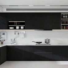 1 cuộn giấy dán tường vân gỗ đen, chống thấm nước, có thể tháo rời, dùng để trang trí lại tủ bếp, tường phòng ngủ, đồ nội thất và mặt bàn. - B - Xem 2