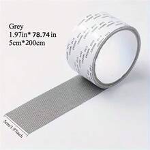 78.74 Inch/Roll Mosquito Net Repair Tape, Self-Adhesive Patch, Suitable For Dorm Screens And Curtain Holes, Waterproof Mesh Repair Patch For Doors And Windows, Mosquito Screen Repair Tape, Easy To Cut As Needed - A - View 3