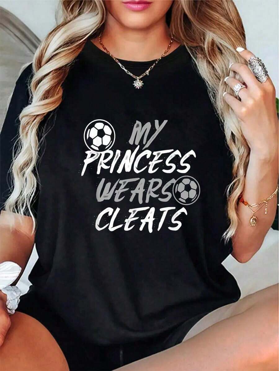 Camiseta 100% Algodón para Papá o Mamá Futbolero - Estilo Urbano Vintage Unisex, Camiseta de Manga Corta de Algodón Puro con Cuello Redondo - Negro - Ver 1