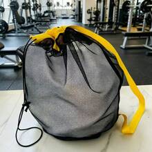 1 Peça Bolsa de Praia de Malha Leve Dobrável de Grande Capacidade, Organizador de Brinquedos de Grande Armazenamento Bolsa Esportiva para Crianças Meninas Adolescentes Mulheres, Bolsa Dobrável Portátil para Escola Praia Viagem Férias Deslocamento Diário - Visão 16