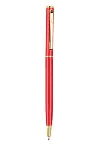 Bút bi xoay nhỏ cao cấp bằng kim loại, chính xác, quà tặng quảng cáo khách sạn. - Tròn - Xem 15