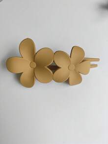 Butterfly Hair Clip, Elegant Butterfly Hair Claw, Hair Bun Maker, Alligator Clip Hair Accessory, Retro Matte Flower Alligator Clip, Matte Women Hair Clip, Versatile Barrette Hair Accessory,Festival,Party, Claw Clips - Multicolor - View 13