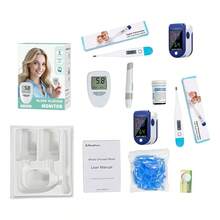 Vital Monitoring Package: Glucometer, 50 Strips, Oximeter And Thermometer - White - View 11