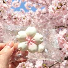 Sticky Sakura Pudding Squishy Slow Rise Play Dough Feel Wet Soft Handheld Stress Relief Toy Birthday Halloween Gift For Teens - Multicolor - View 7