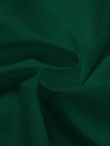 Camiseta de cuello redondo de manga corta con estampado de lema de verano informal para mujer - Verde Oscuro - Ver 5