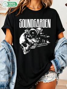 Women T-Shirts - Black - View 1