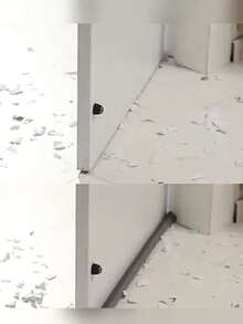 1pc Simple Grey Windproof Soundproof Door Gap Strip, Suitable For Home - Multicolor - View 11