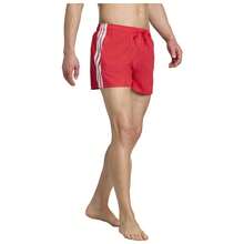 Adidas Men Athletic One-Piece Swimsuits - Red - View 5
