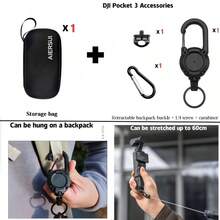 Pocket 3 Storage Bag, Osmo Pocket Gimbal Camera Portable Protective Case, Compact Storage - View 13