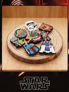 Disney 8 Sets Of Yoda-Themed DIY Shoe Accessories And PVC Surface Decorations Are Highly Popular Among Both Men And Women. They Are Suitable For Sandals, Shoes, Bracelets And Wristbands, And Can Also Be Given As Gifts On Festivals And Parties. - Master - View 6