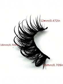 Bộ 7 cặp mi giả "Wet Feel 8D Fluffy Lashes" | Uốn cong & Dưỡng ẩm, cho đôi mắt long lanh như hoa hướng dương đang nở rộ. - Xem 2