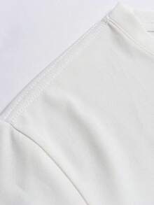 Manfinity RSRT Hombres Camiseta con estampado de slogan - Blanco - Ver 7