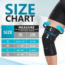 Knee Compression Sleeve Men And Women 2 Pack Knee Support Brace Running And Work Out Small - Small - View 1