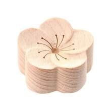 1PC Flower Shape Aroma Essential Oil Diffuser Wooden Aromatherapy Diffuser Car Incense Refreshing Sleep Aid Home Decoration - Style3 - View 12