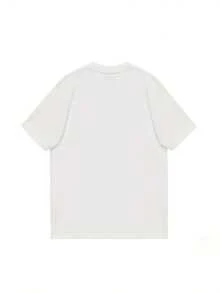 Printed Short-Sleeved T-Shirt, New For Summer 2026, Made Of 220-Gram Pure Fabric, Unisex Design, Featuring A Thanksgiving Leopard Print And An Autumn-Themed Reading And Writing Counselor Shirt Style. - 白色 - 查看 2