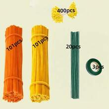 Agente de limpieza de tubos hecho a mano: Palito de pelusa, estambre, adecuado para manualidades y artesanía DIY, decoración de fiestas, palito de pelusa, cuerda de pelusa, palito de pelusa, adecuado para manualidades DIY, decoración de bodas y fiestas, set de regalo de ramos de girasol y tulipán (naranja-amarillo) - Serie naranja-amarilla - Ver 12