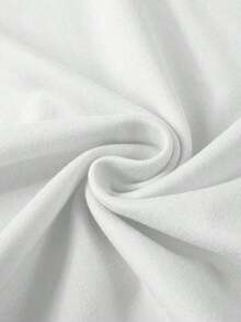 Chillumni 1 pieza Camiseta de manga corta y cuello redondo para hombre, de moda para el verano GTNQ - Blanco - Ver 4