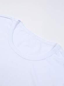 Disney Mickey Mouse And Eiffel Tower Pattern Women's T-Shirt-White Y2K Casual Short-Sleeved Shirt, Soft And Elastic Impermeable Fabric, Machine Washable For Daily Wear In Summer, Disney Family Series, Fun Cartoon Design, Easy-To-Care Comfortable T-Shirt, Summer Women's Dress, Suitable For Women's Clothing In Spring And Summer, Disney Short-Sleeved, Summer Women's Dress, Officially Authorized Disney T-Shirt, Disney Men's And Women's Fashion Short-Sleeved T-Shirt In Spring And Summer, Unisex, Perfect Gift. - trắng - Xem 3