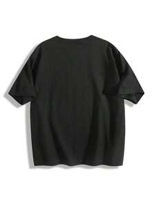 1 pieza de camiseta gráfica para mujer "The One With The Gun" de Chandler - Estampado del programa de Friends, cuello redondo casual, manga corta, tela ligera y transpirable, perfecta para primavera y verano, ropa casual. |     Camiseta con estampado gráfico |     Ajuste cómodo, camiseta Gun 180g 100% algodón - Blanco - Ver 10