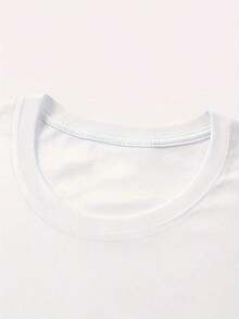 Dam-T-shirts - Vitt - Visa 3