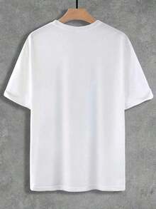 Nueva Camiseta de Moda para Mujer con Cuello Redondo ¡Novedad! Blusa de manga corta para mujer, diseño liso, para estar en casa o para uso casual. Oferta por tiempo limitado. Preciosa blusa, cómoda y de largo regular. Lavable aáquina. Algodón. Diseño versátil, para el verano. - Blanco - Ver 4