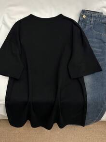 Women T-Shirts - Black - View 2