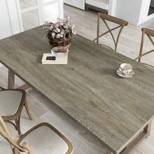 VEELIKE 木目調 リメイクシート 壁紙シール 厚手 40×300cm エンボス加工 木目シート 木目シール ウッド リフォーム カッティングシート ウォールステッカー ふすま紙 シールタイプ 防水 防汚 耐熱 剥がせる ウォールステッカー キッチン 浴室 トイレ 家具 テーブル ドア 扉 食器棚 ワードローブ 茶色 おしゃれ 北欧 アンティーク インテリア DIY 装飾 - 写真のように - チェックする 4