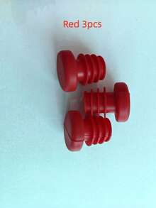 3pcs Silicone Bottle Caps, Durable Threaded Silicone Sealing Plugs - Multicolor - View 12