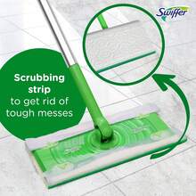 Wet Mopping Cloths Refills Multi Surface Floor Cleaner For Dirt Dust And Hair Fresh Gain Scent 24 Count - Gain Scent - 查看 4