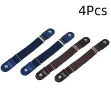 2/4 Peças Cinto com Cós Elástico, Cinto Ajustável Sem Fivela, Adequado para Denim, Cinto Elástico Invisível, Unissex, Cintura Emagrecedora - Design Confortável Sem Fivela, Ajustável e Elástico, Ajuste Perfeito para Denim e Calças - Realce o Contorno do Seu Corpo, Cinto Elástico Vintage - Sem Fivela, Ajuste Invisível, Unissex, Estiramento Confortável, Tamanho Universal - Multicolorido - Visão 18